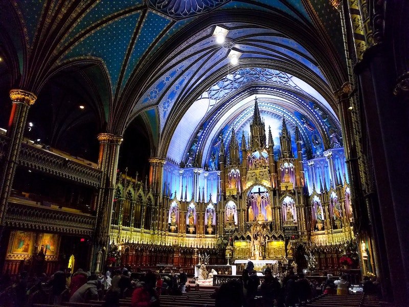 basilique notre dame montréal toronto